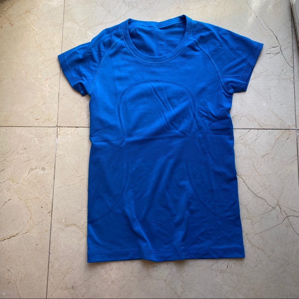 Lululemon Swiftly Tech Short Sleeve Bright Blue